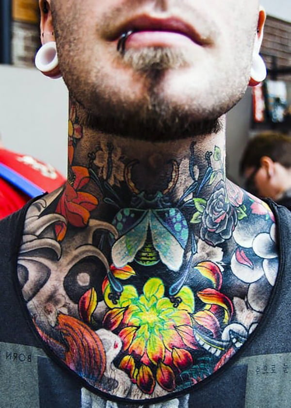 Neck Tattoo