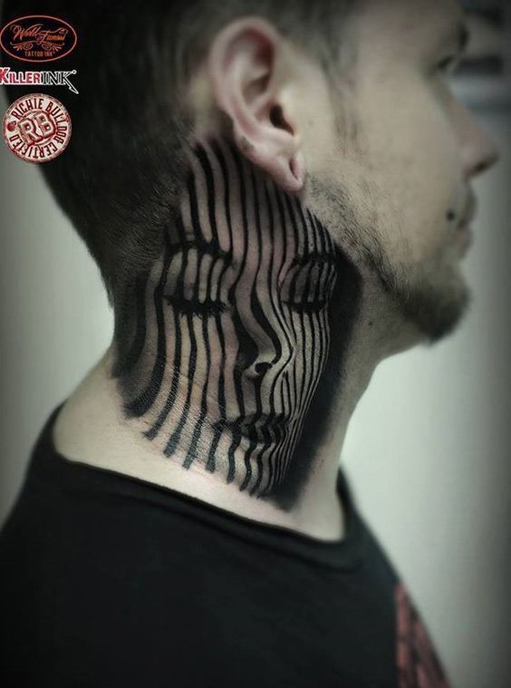 Neck Tattoo