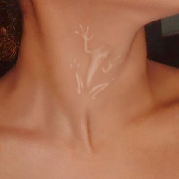 full neck tattoo
