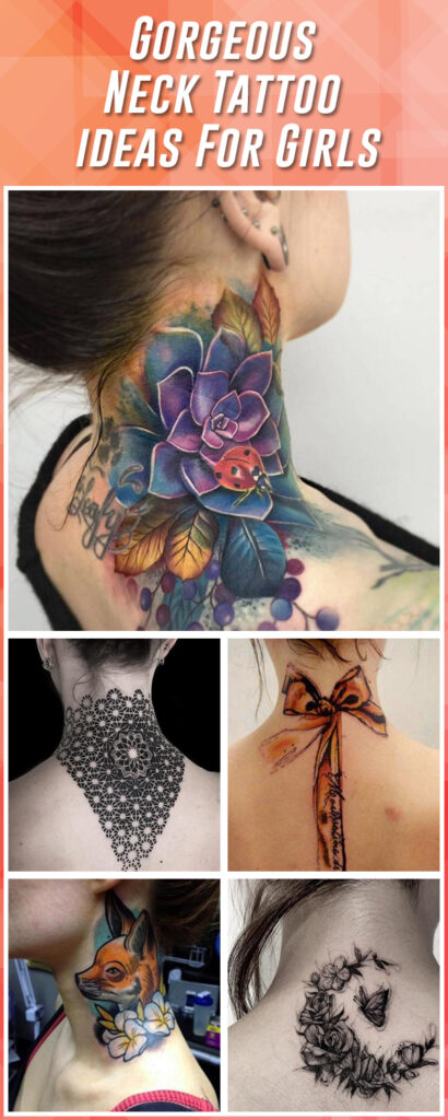 60 Unforgettable Neck Tattoos that will Never Go out of Style ...