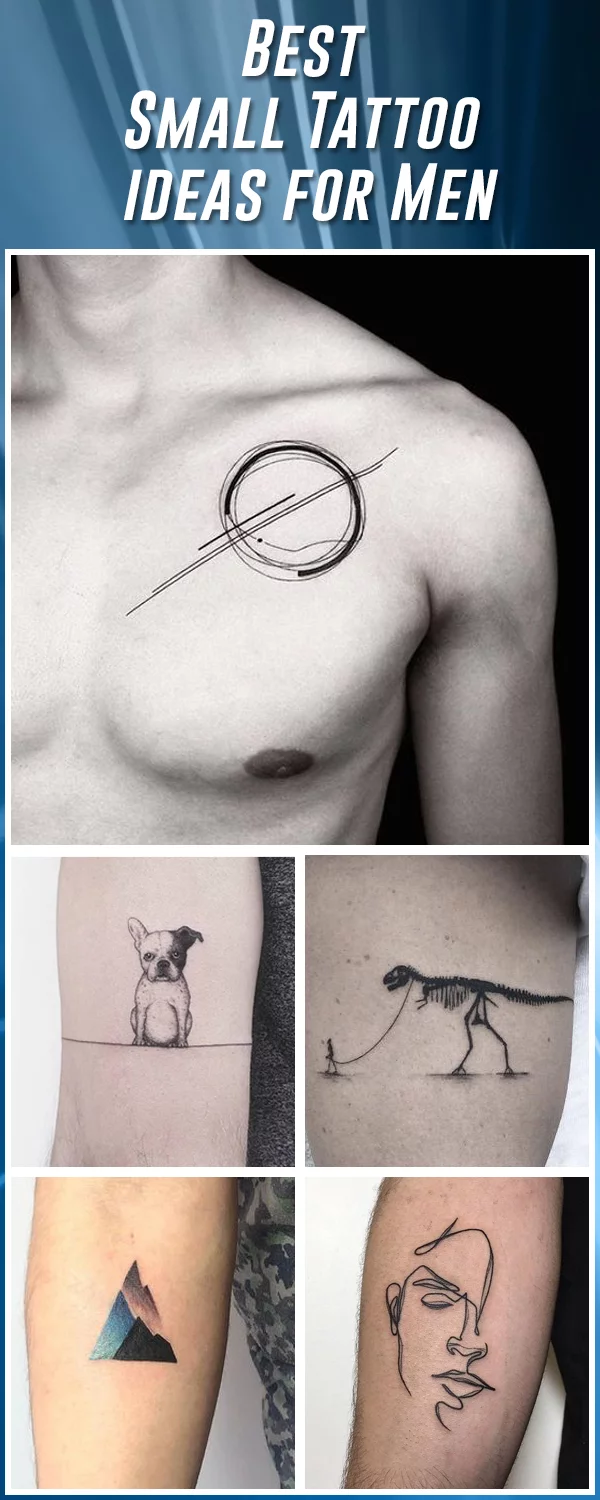 30 cool small tattoos for men  Legitng