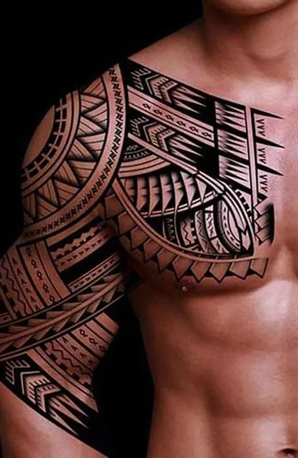 160 Aztec Tattoo Ideas for Men and Women  The Body is a Canvas  Tribal  tattoos Aztec tribal tattoos Tribal shoulder tattoos