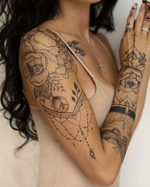 half sleeve tattoos