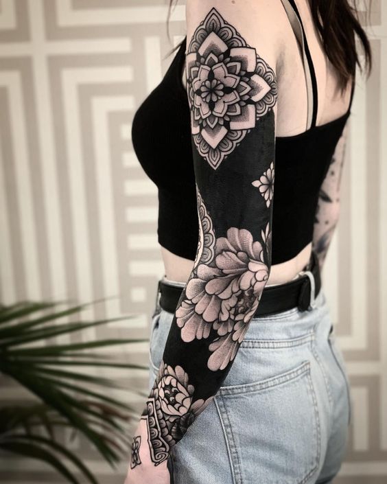 tattoo sleeve by tattoo artists