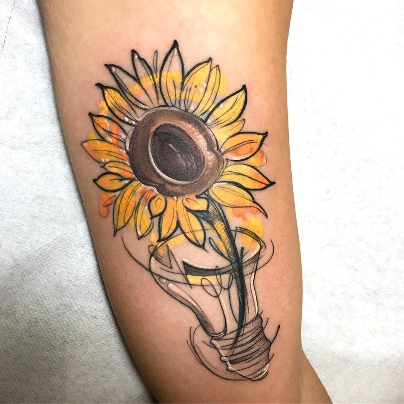 sunflower-tattoos-11
