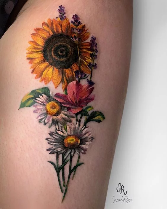 Sunflower Tattoo Meaning  Creative Inspirations  FashionActivation