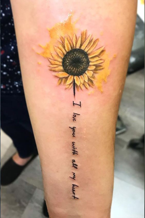 sunflower-tattoos-26
