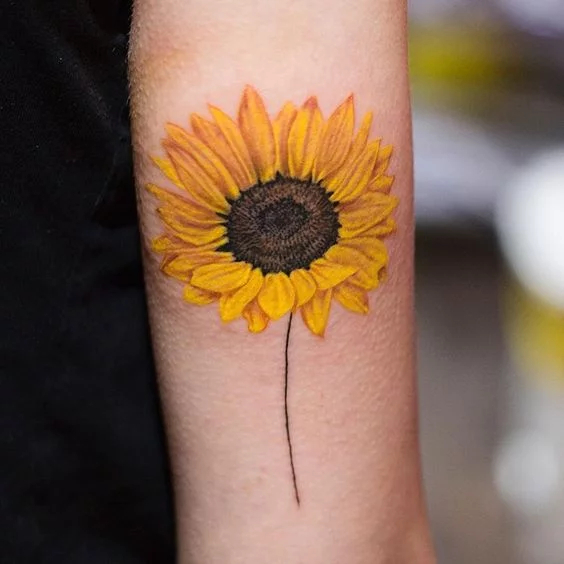 15 Best Sunflower Tattoo Designs With Meanings