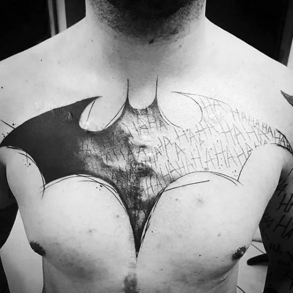 Nanana Batman Done by Matt at Jade Dragon Tattoo Chicago  rtattoo