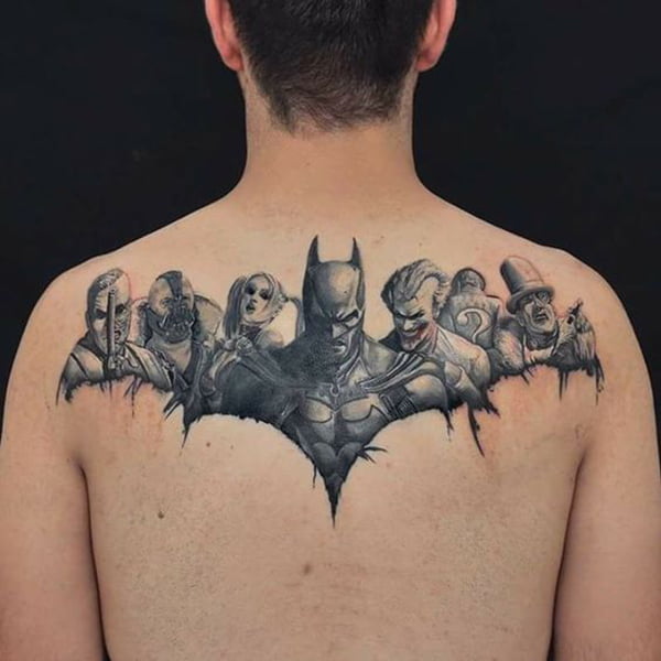 Batman Tattoos, Batman and Robin