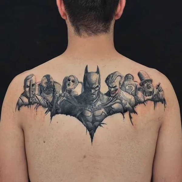 I got a Batman tattoo : r/BatmanArkham