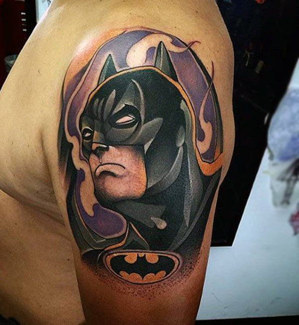 Batman Tattoo by Alex De Pase TattooNOW