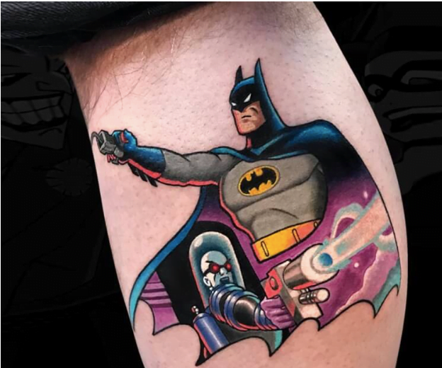 More Like Batman Beyond Logo By Mrdroy  Batman Symbol Tattoo  900x534 PNG  Download  PNGkit