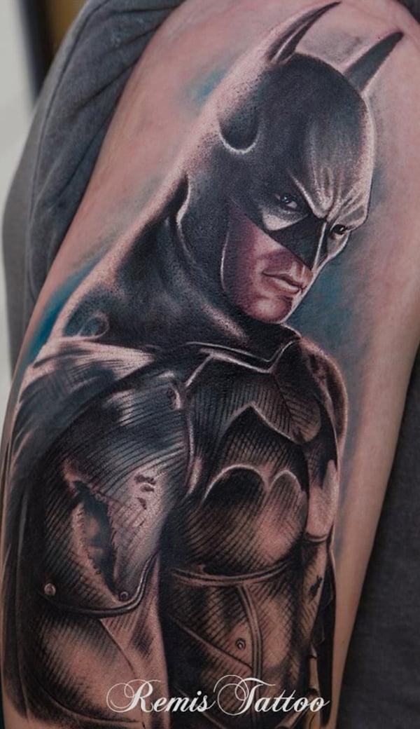 Batman Tattoo, Tattoo Design