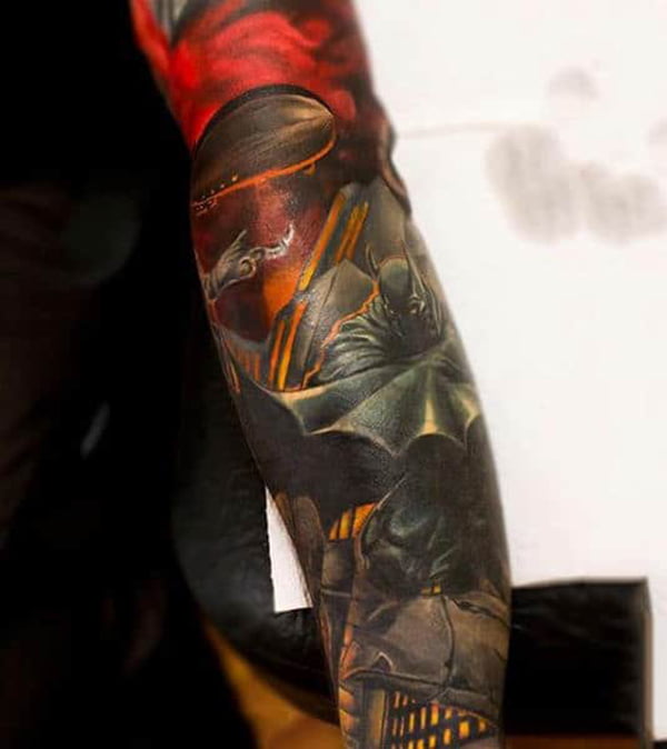 Batman Tattoo, Tattoo Design