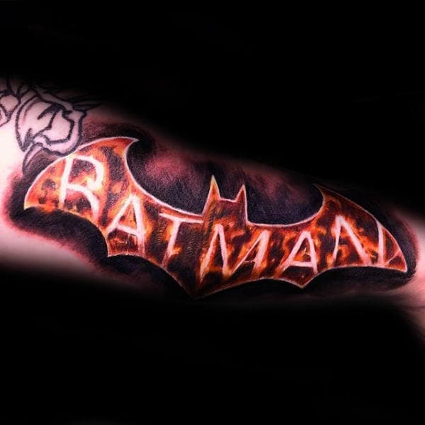 Batman Tattoo, Tattoo Design
