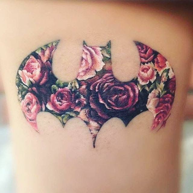 My Batman logo tattoo  rbatman