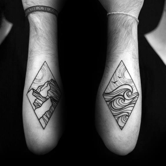 Unique Best Friend Tattoos