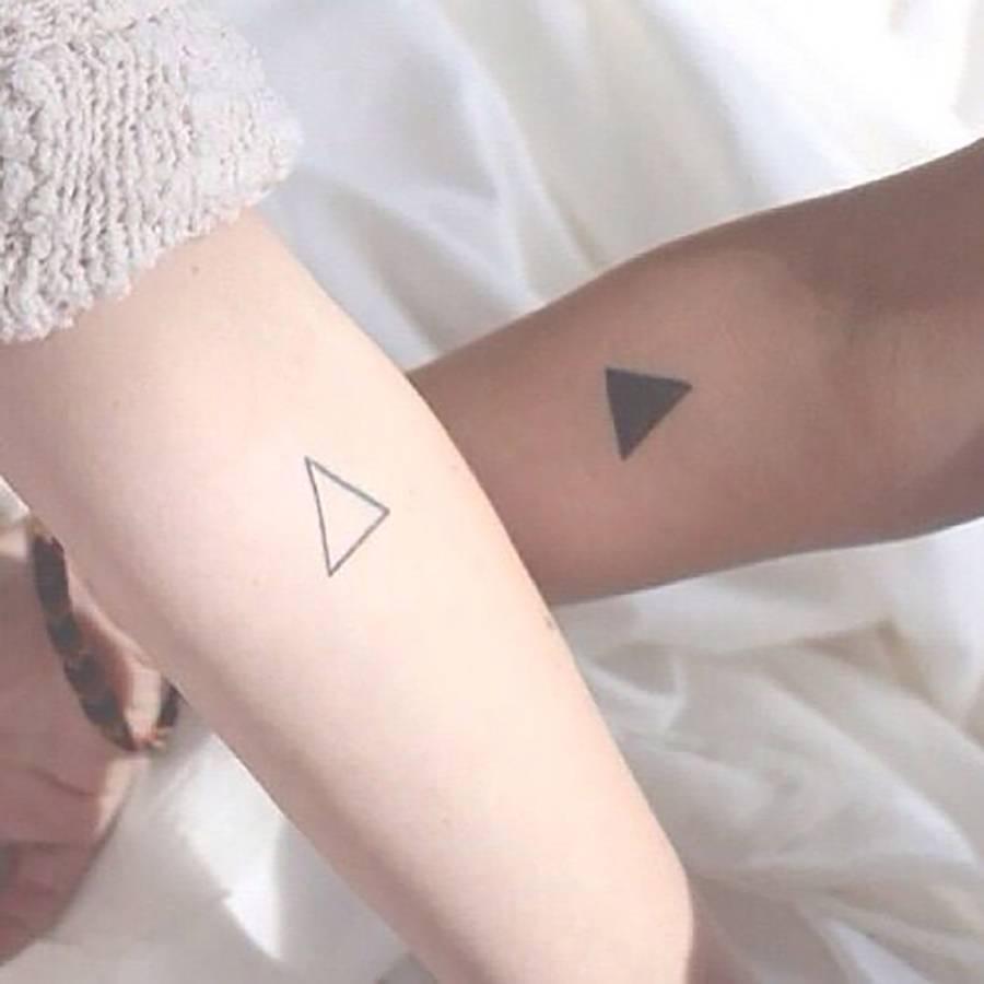 Matching Best Friend Tattoos