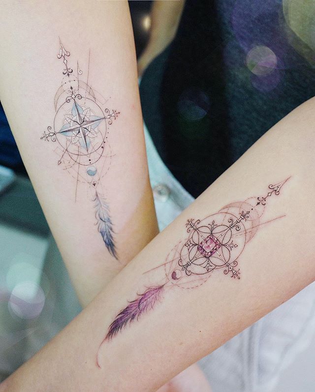 Best Friend Tattoos