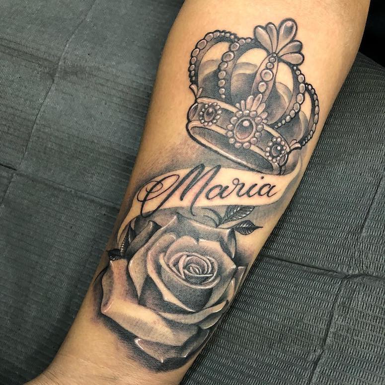 50 Fabulous Crown Tattoos You Should Not Miss  Styles Weekly