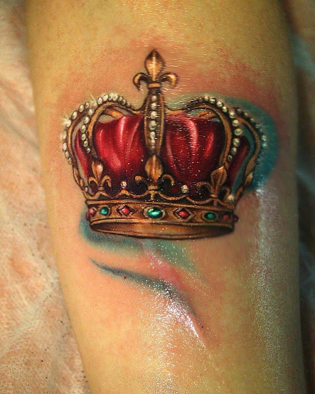 Tattoo Design, Simple Crown Tattoo