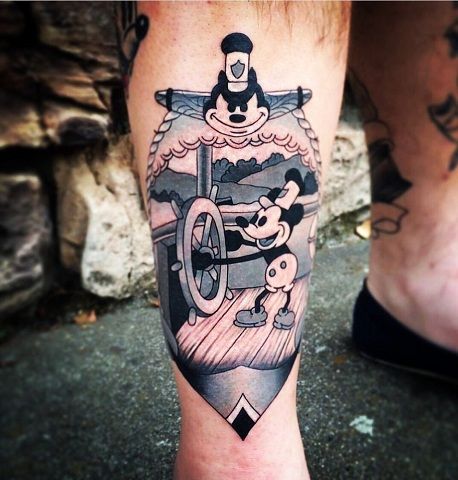 Disney Tattoos with Mickey Mouse