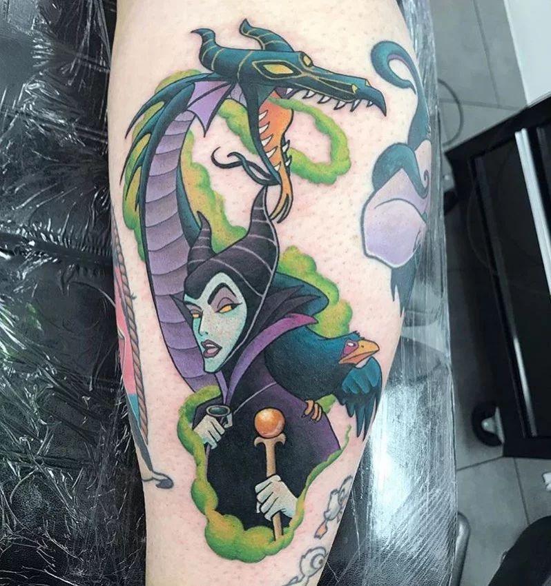 Tattoo uploaded by Charlotte Byrne  Disney villains sleeve by  JuliaSeizure  Tattoodo