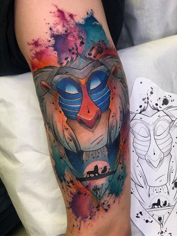 Disney Characters Tattoo Ideas