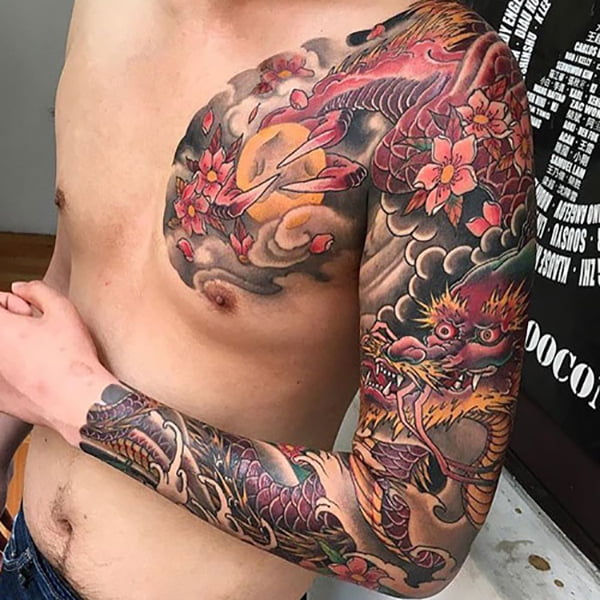 japanese dragon tattoos