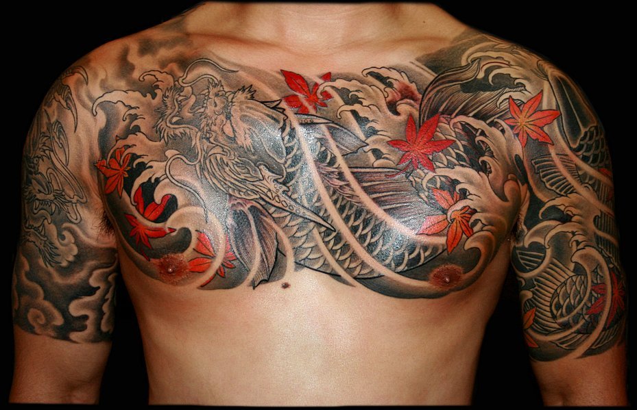 dragon tattoos