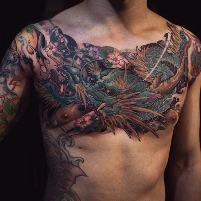 dragon tattoos