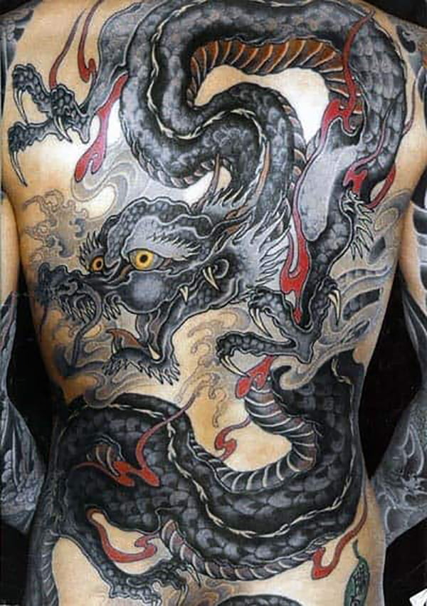 dragon tattoos