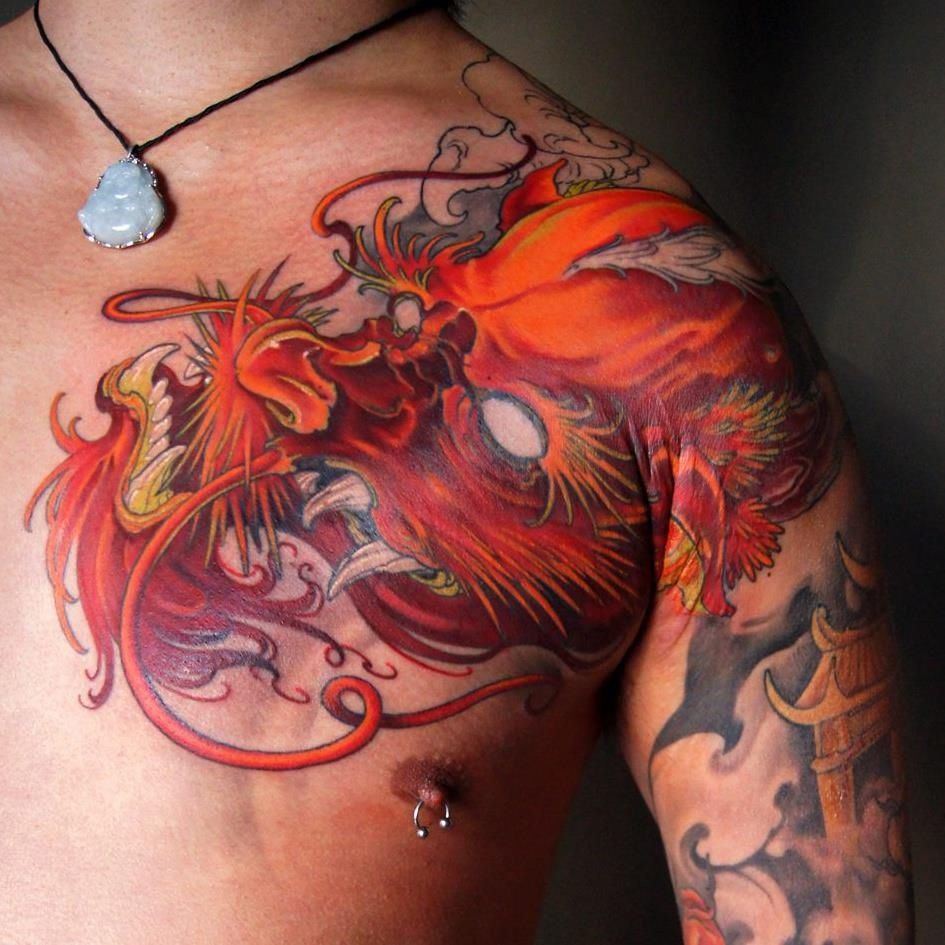 dragon tattoos