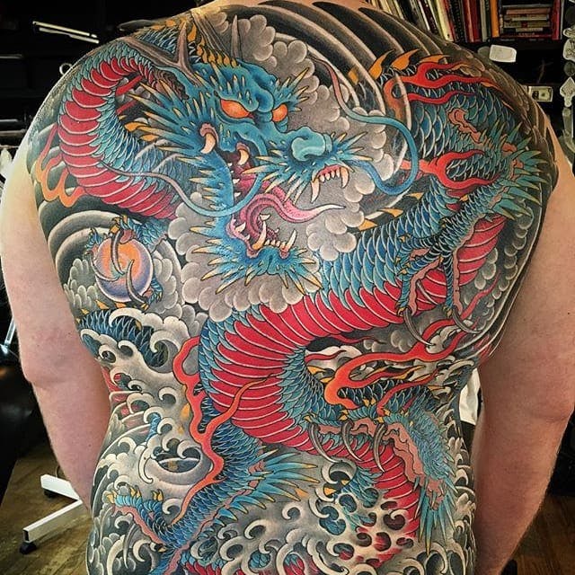 dragon tattoos