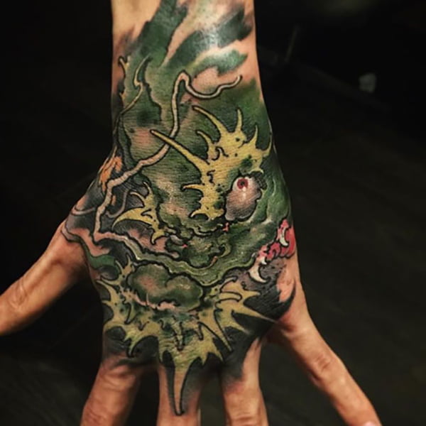 dragon tattoos