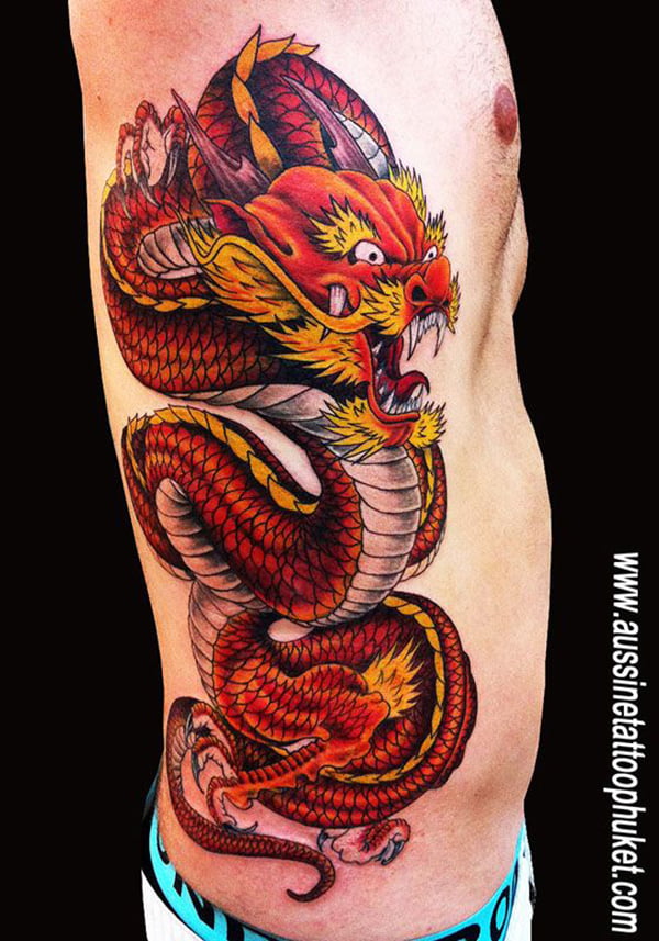 dragon tattoos