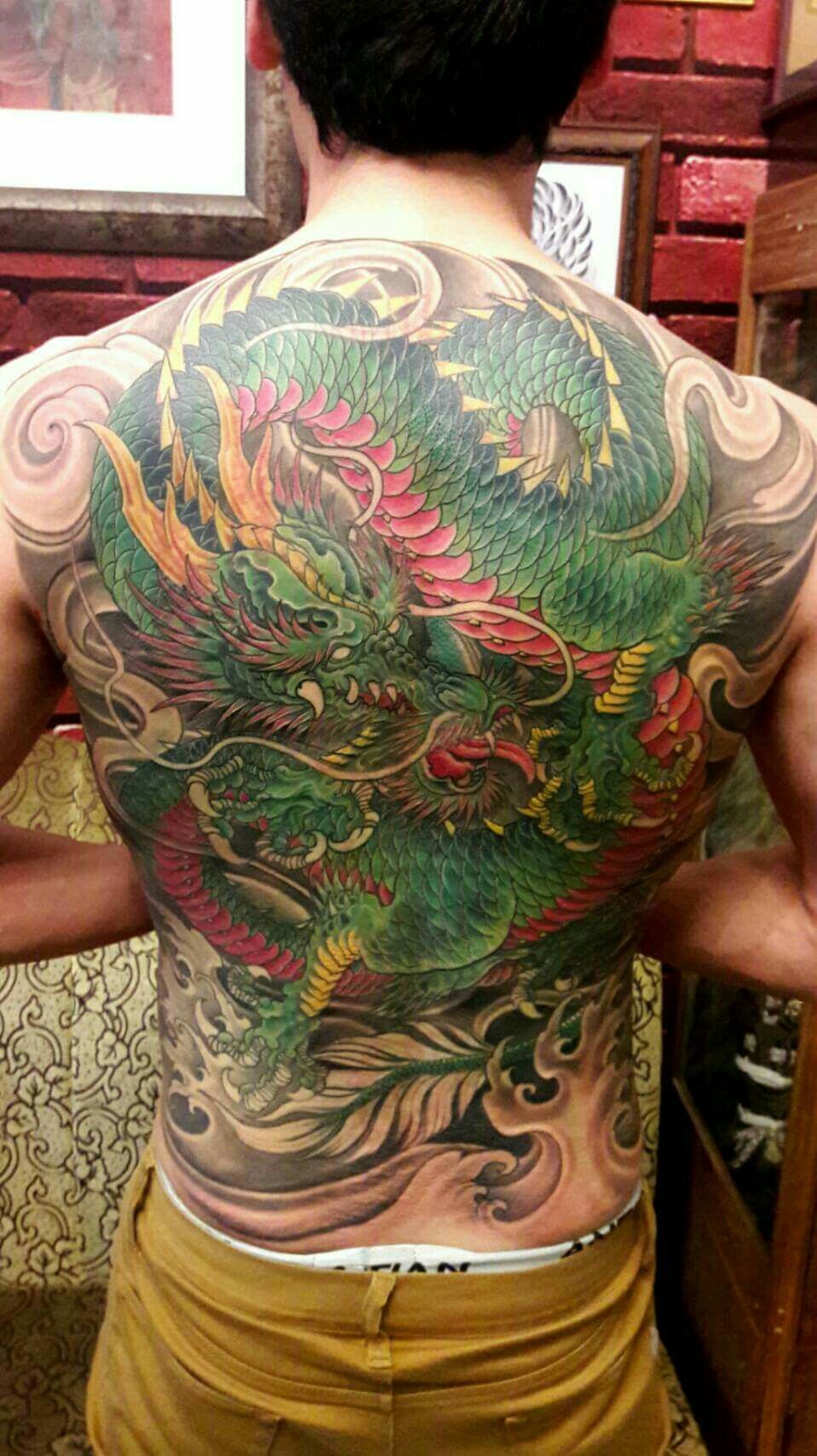 dragon tattoos