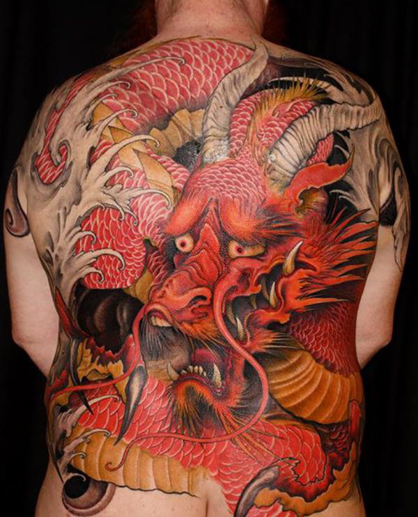 dragon tattoos