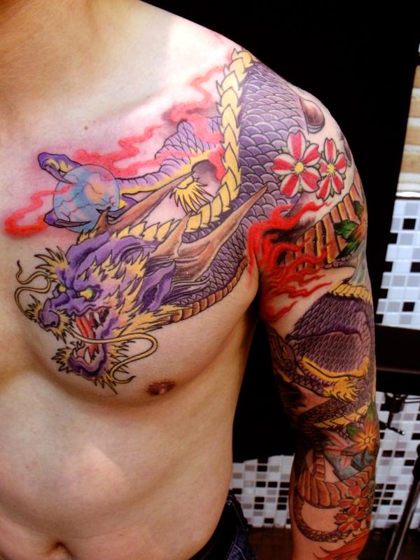 dragon tattoos