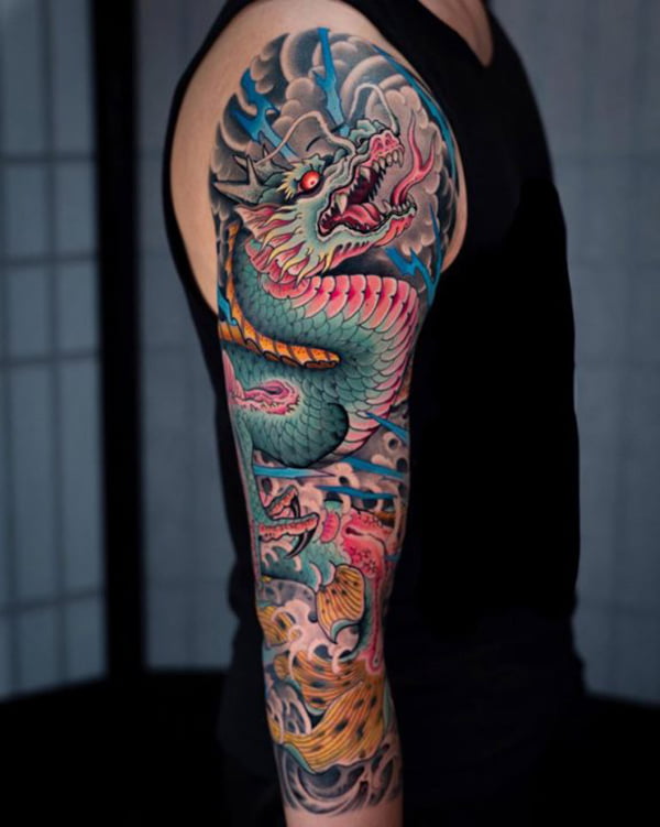 dragon tattoos