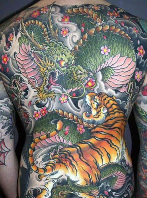 dragon tattoos