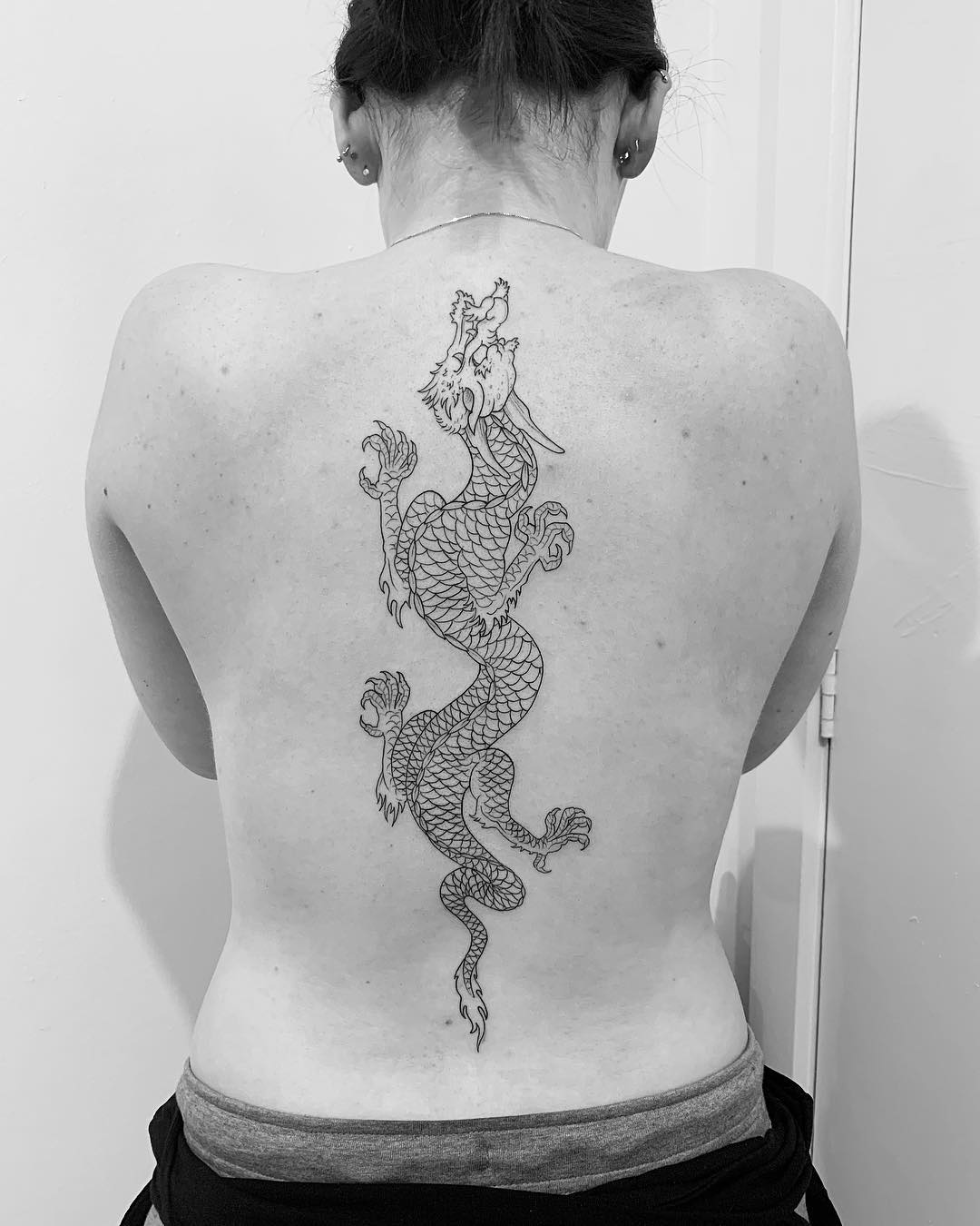 chinese dragon tattoo