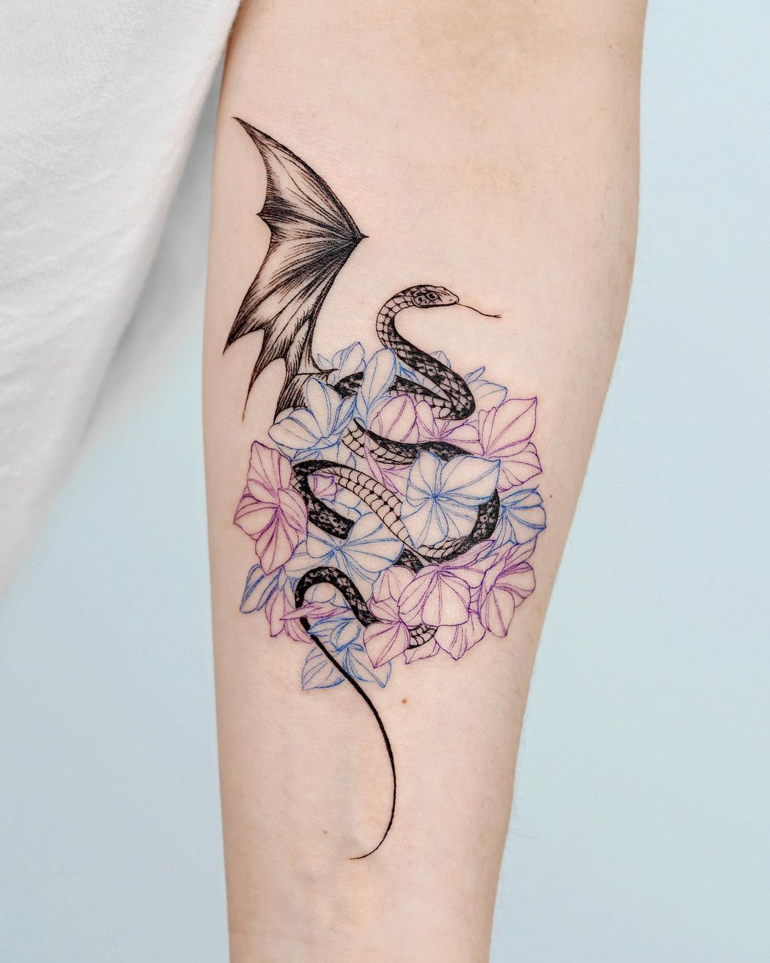 small dragon tattoo