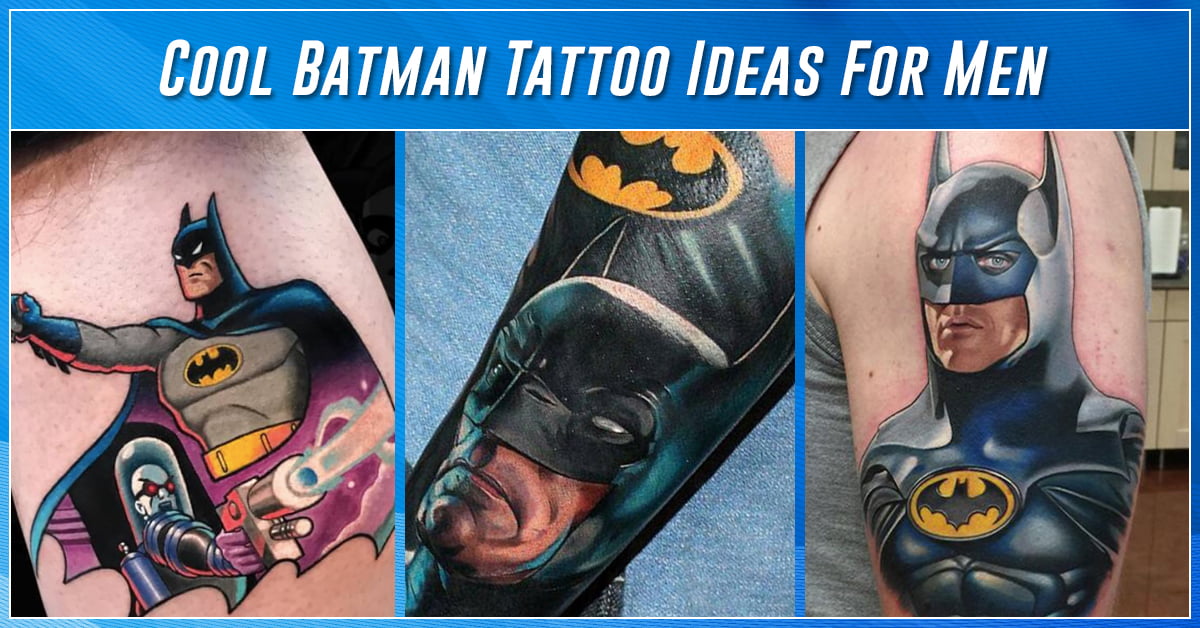 60 Best Batman Tattoos that are Stylish and Meaningful in 2023