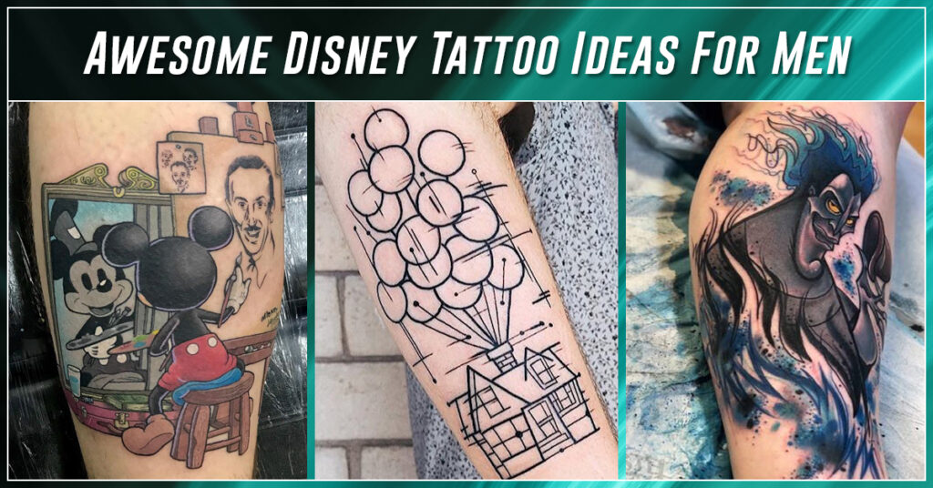 60 Magical Disney Tattoo Ideas to Relive Your Childhood Daily