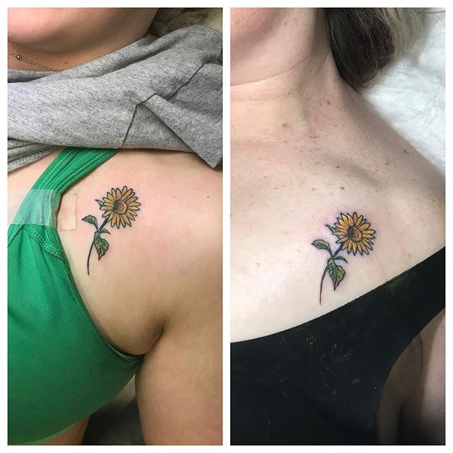 matching mother daughter tattoos