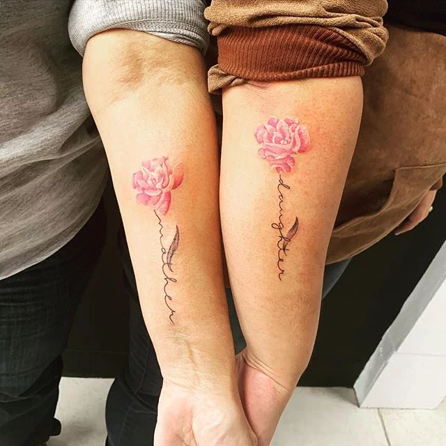 Mother and daughter matching tattoos  pdxtattoo oregontattoo atxta   TikTok