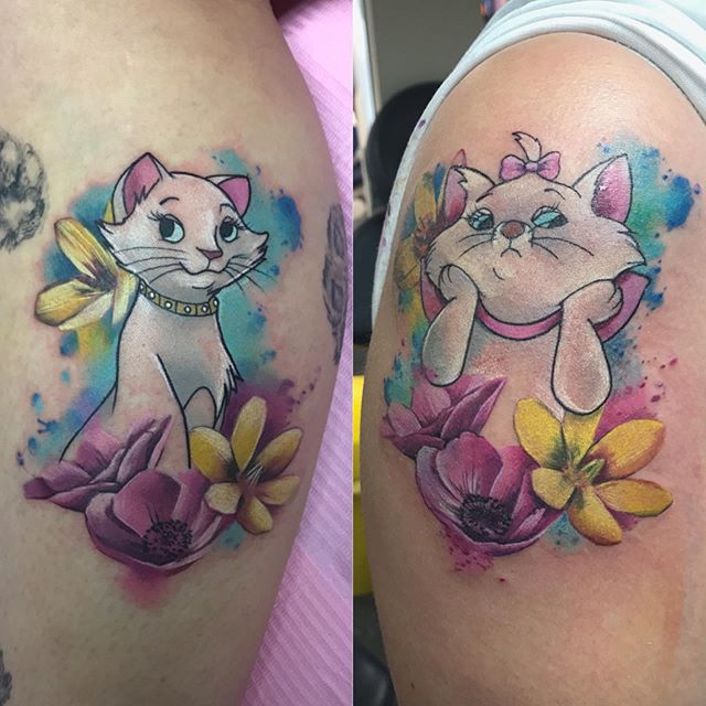 disney tattoo by tattoo artist