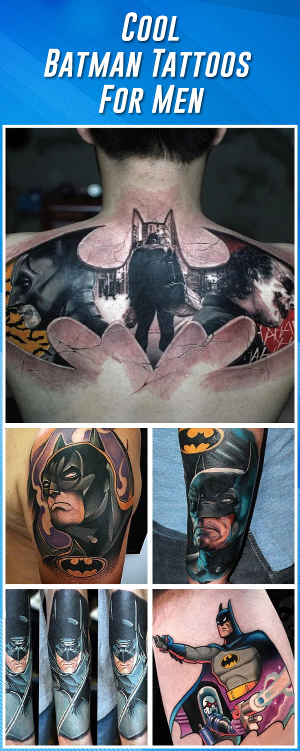 60 Best Batman Tattoos that are Stylish and Meaningful in 2023